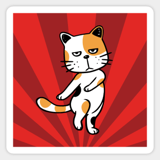 Dancing Cat Sticker